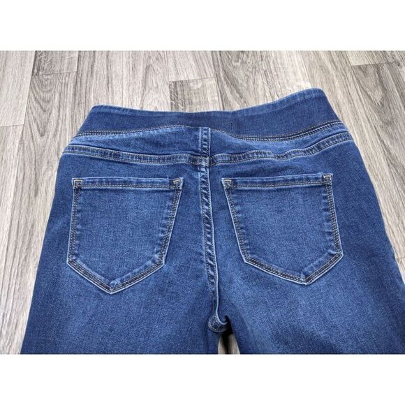 (3/$35) Old Navy Womens Size 0 Pull On Distressed Rockstar Skinny Jeans Jeggings - Picture 3 of 10